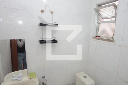 Banheiro Social de kitnet/studio à venda com 1 quarto, 21m² em Botafogo, Rio de Janeiro
