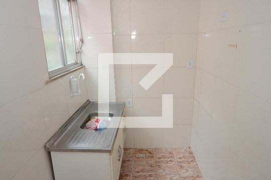 Cozinha de kitnet/studio à venda com 1 quarto, 21m² em Botafogo, Rio de Janeiro