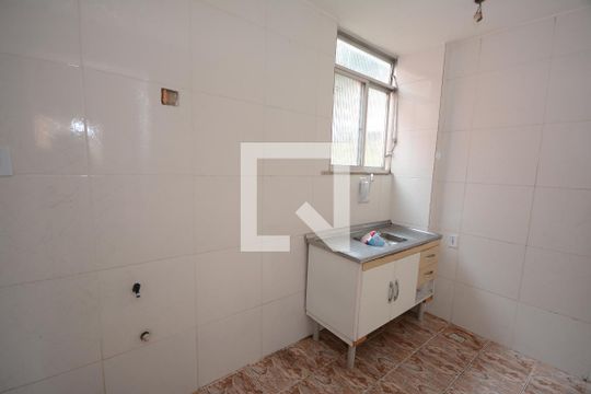 Cozinha de kitnet/studio à venda com 1 quarto, 21m² em Botafogo, Rio de Janeiro