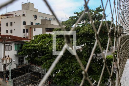 Vista da Sacada de apartamento para alugar com 3 quartos, 150m² em Jardim Três Marias, Guarujá