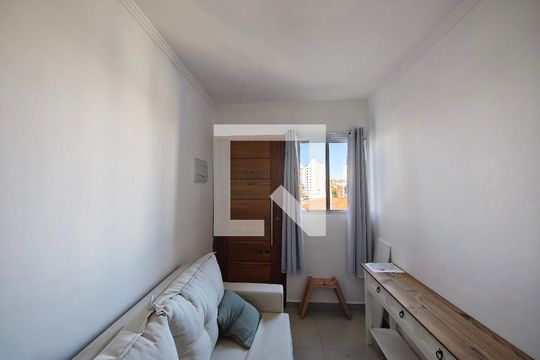 Sala de apartamento à venda com 1 quarto, 37m² em Vila Cachoeira, São Paulo