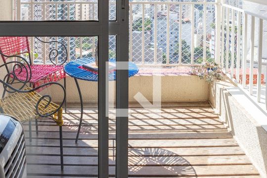 Vista da Sala de apartamento à venda com 2 quartos, 64m² em Perdizes, São Paulo