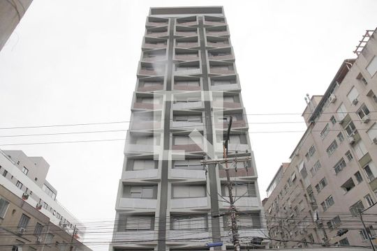 Fachada de kitnet/studio para alugar com 1 quarto, 27m² em Centro Histórico, Porto Alegre