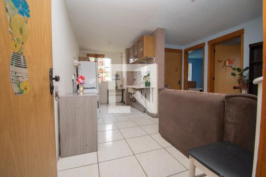Sala de apartamento para alugar com 2 quartos, 55m² em São Miguel, São Leopoldo