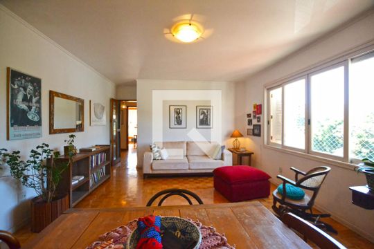 Sala de apartamento à venda com 3 quartos, 108m² em Teresópolis, Porto Alegre