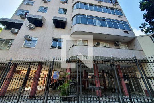 Fachada de apartamento à venda com 2 quartos, 40m² em Praça da Bandeira, Rio de Janeiro