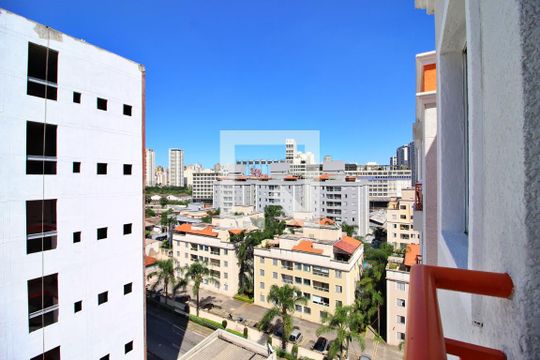 Vista da Sala de apartamento à venda com 2 quartos, 52m² em Vila Sao Pedro, Santo André