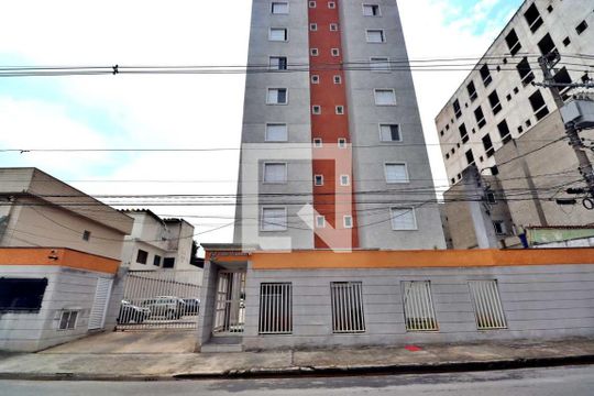 Fachada de apartamento à venda com 2 quartos, 52m² em Vila Sao Pedro, Santo André