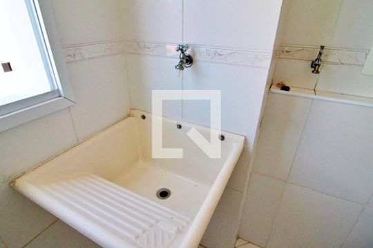 Área de Serviço de apartamento à venda com 2 quartos, 52m² em Vila Sao Pedro, Santo André