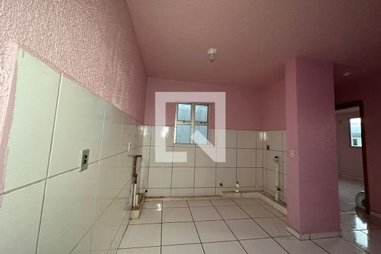 Cozinha de apartamento à venda com 2 quartos, 54m² em Campina, São Leopoldo