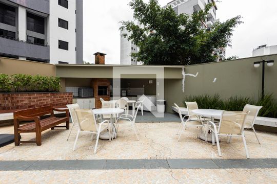 Churrasqueira de apartamento à venda com 1 quarto, 56m² em Pinheiros, São Paulo