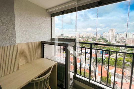 Sacada de apartamento para alugar com 1 quarto, 31m² em Indianópolis, São Paulo