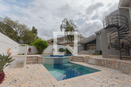 Área comum - Piscina de casa de condomínio para alugar com 5 quartos, 480m² em Loteamento Residencial Barão do Café, Campinas