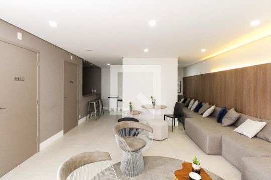 Condomínio - Salão de Festas de apartamento à venda com 1 quarto, 40m² em Tatuapé, São Paulo