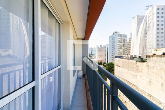Varanda de apartamento para alugar com 1 quarto, 32m² em Vila Mariana, São Paulo