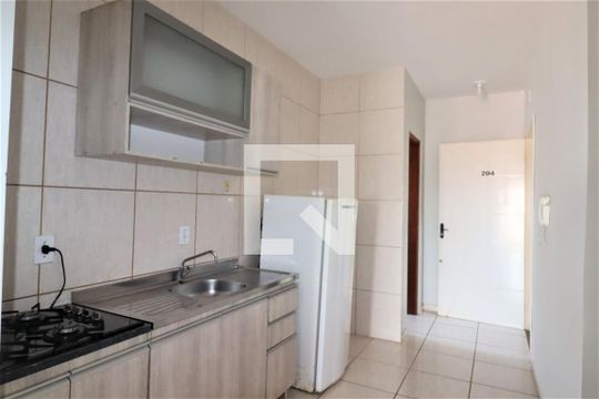 Cozinha de apartamento para alugar com 2 quartos, 60m² em Jardim Algarve, Alvorada