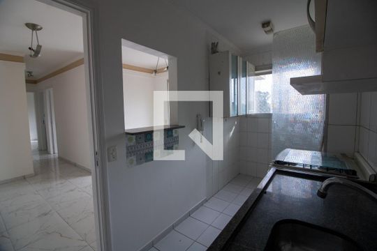 Cozinha de apartamento à venda com 2 quartos, 44m² em Jardim Ampliação, São Paulo