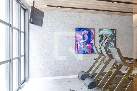 Área comum - Academia de kitnet/studio à venda com 1 quarto, 23m² em República, São Paulo