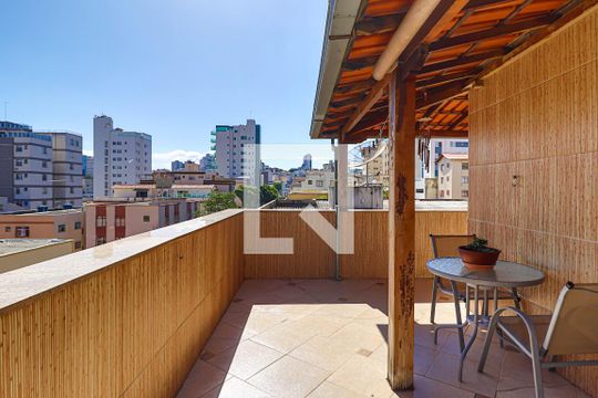 Cobertura - Área Externa de apartamento à venda com 4 quartos, 170m² em Cidade Nova, Belo Horizonte
