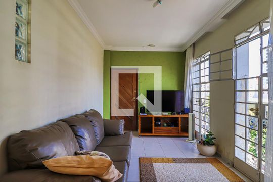 Sala de Estar de apartamento à venda com 4 quartos, 170m² em Cidade Nova, Belo Horizonte