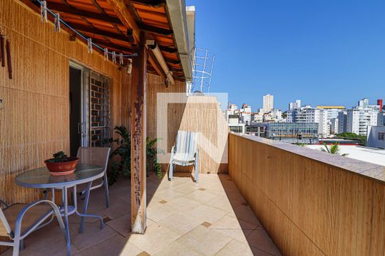 Cobertura - Área Externa de apartamento à venda com 4 quartos, 170m² em Cidade Nova, Belo Horizonte
