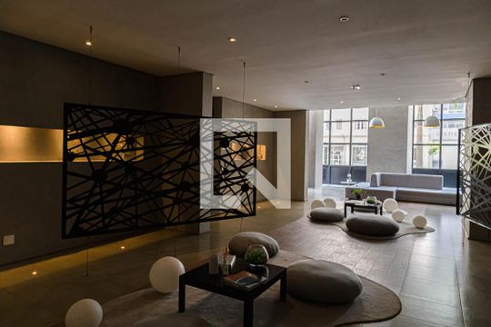 Área comum de apartamento para alugar com 2 quartos, 57m² em Bela Vista, São Paulo