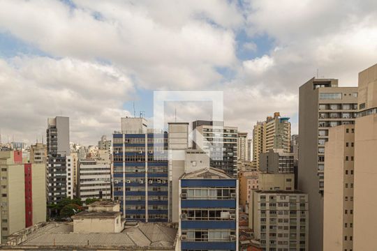 Vista da Varanda de apartamento para alugar com 2 quartos, 57m² em Bela Vista, São Paulo
