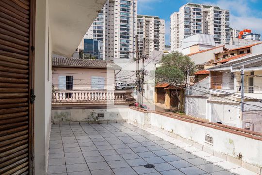 Varanda da Suíte 1 de casa à venda com 4 quartos, 289m² em Centro, Santo André