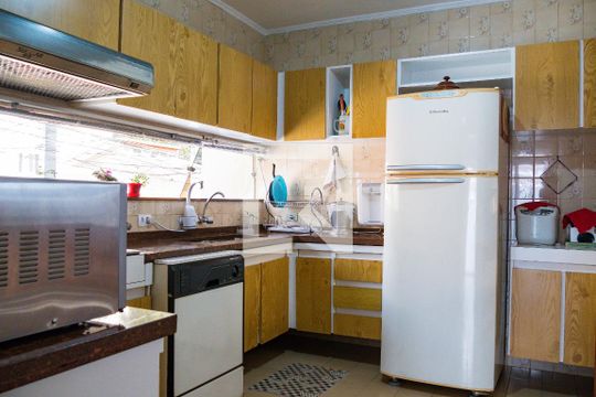 Cozinha de casa à venda com 4 quartos, 289m² em Centro, Santo André