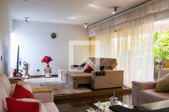 Sala de casa à venda com 4 quartos, 289m² em Centro, Santo André