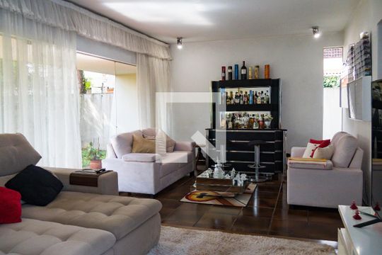 Sala de casa à venda com 4 quartos, 289m² em Centro, Santo André