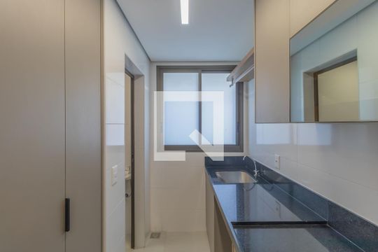 Área de Serviço de apartamento à venda com 3 quartos, 83m² em Cidade Nova, Belo Horizonte