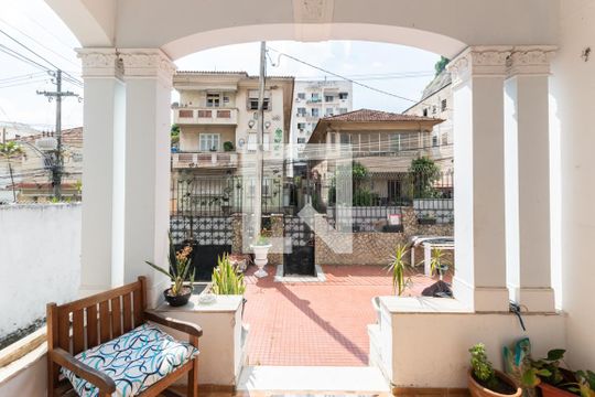 Varanda da Sala de casa para alugar com 7 quartos, 260m² em Tijuca, Rio de Janeiro