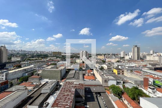 Vista de kitnet/studio para alugar com 1 quarto, 30m² em Bom Retiro, São Paulo