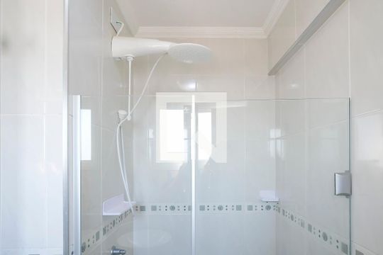 Banheiro da suíte de apartamento para alugar com 2 quartos, 69m² em Santa Maria, São Caetano do Sul