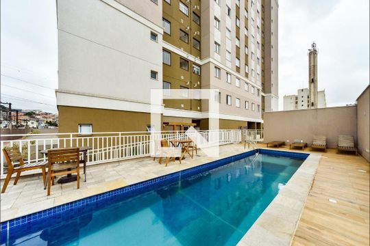 Área comum - Piscina de apartamento à venda com 3 quartos, 54m² em Paulicéia, São Bernardo do Campo