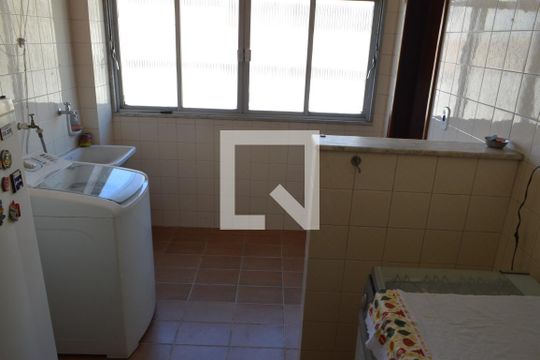 Área de Serviço de apartamento para alugar com 3 quartos, 98m² em Jacarepaguá, Rio de Janeiro