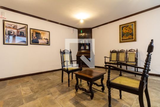 Área comum - Hall Social de kitnet/studio para alugar com 1 quarto, 40m² em República, São Paulo