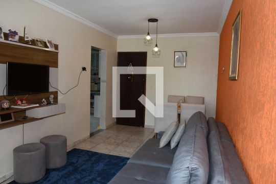 Sala de apartamento à venda com 2 quartos, 60m² em Vila Inglesa, São Paulo