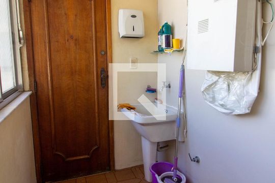 Área de Serviço de apartamento à venda com 3 quartos, 110m² em Maracanã, Rio de Janeiro