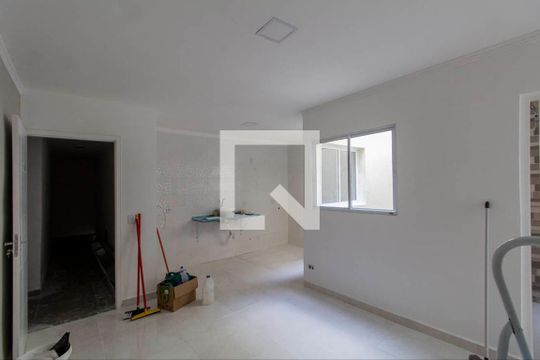 Sala e Cozinha Integrada de apartamento para alugar com 2 quartos, 45m² em Penha de França, São Paulo
