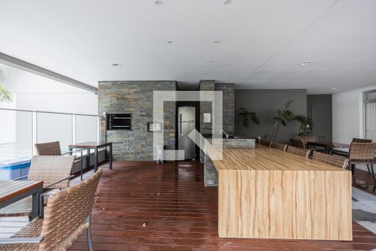 Área comum - Churrasqueira de apartamento à venda com 3 quartos, 121m² em Pinheiros, São Paulo