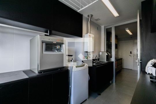 Área de Serviço de apartamento à venda com 3 quartos, 121m² em Pinheiros, São Paulo