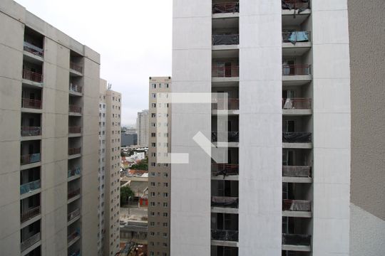 Vista da sala  de apartamento à venda com 1 quarto, 30m² em Várzea da Barra Funda, São Paulo