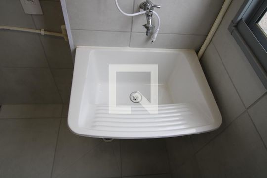 Detalhe área de serviço  de apartamento à venda com 1 quarto, 30m² em Várzea da Barra Funda, São Paulo