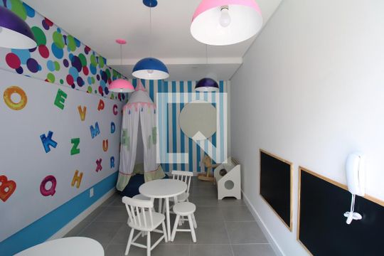 Área comum - Brinquedoteca  de apartamento à venda com 1 quarto, 30m² em Várzea da Barra Funda, São Paulo