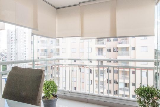 Sacada da Sala de apartamento à venda com 2 quartos, 58m² em Novo Osasco, Osasco