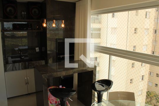 Varanda Gourmet - Churrasqueira de apartamento para alugar com 3 quartos, 115m² em Jardim Karaíba, Uberlândia