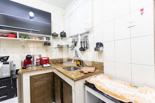 Cozinha de apartamento à venda com 2 quartos, 90m² em Fonseca, Niterói