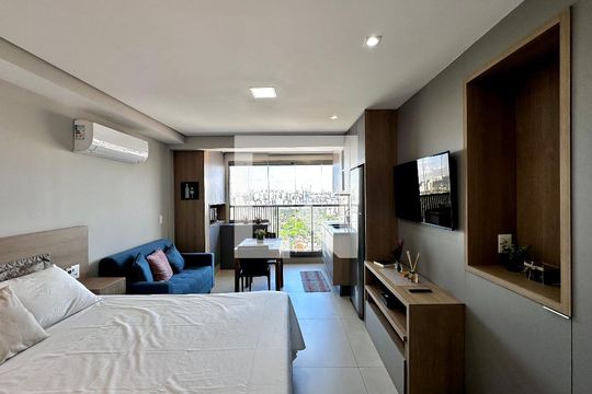 Quarto de kitnet/studio à venda com 0 quarto, 25m² em Santo Amaro, São Paulo